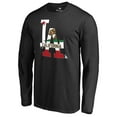 thumbnail image 2 of Men's Black Los Angeles Dodgers Hometown Collection Cali Flag Long Sleeve T-Shirt, 2 of 3