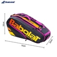 thumbnail image 3 of Original Babolat Pure Aero Rafa Tennis Bag 6R 12R Large Capacity Adult Court Tennis Racket Backpack High Fashion Tenis Sport Bag, 3 of 5