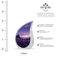 thumbnail image 2 of SUBSH Purple Meadow Funeral Urns For Adult Ashes Men - Urns For Women Human Ashes - Urn For Mom -Pack Of 1- Human Ashes Keepsake - Cremation Urn - Urns For Adult Male, 2 of 2