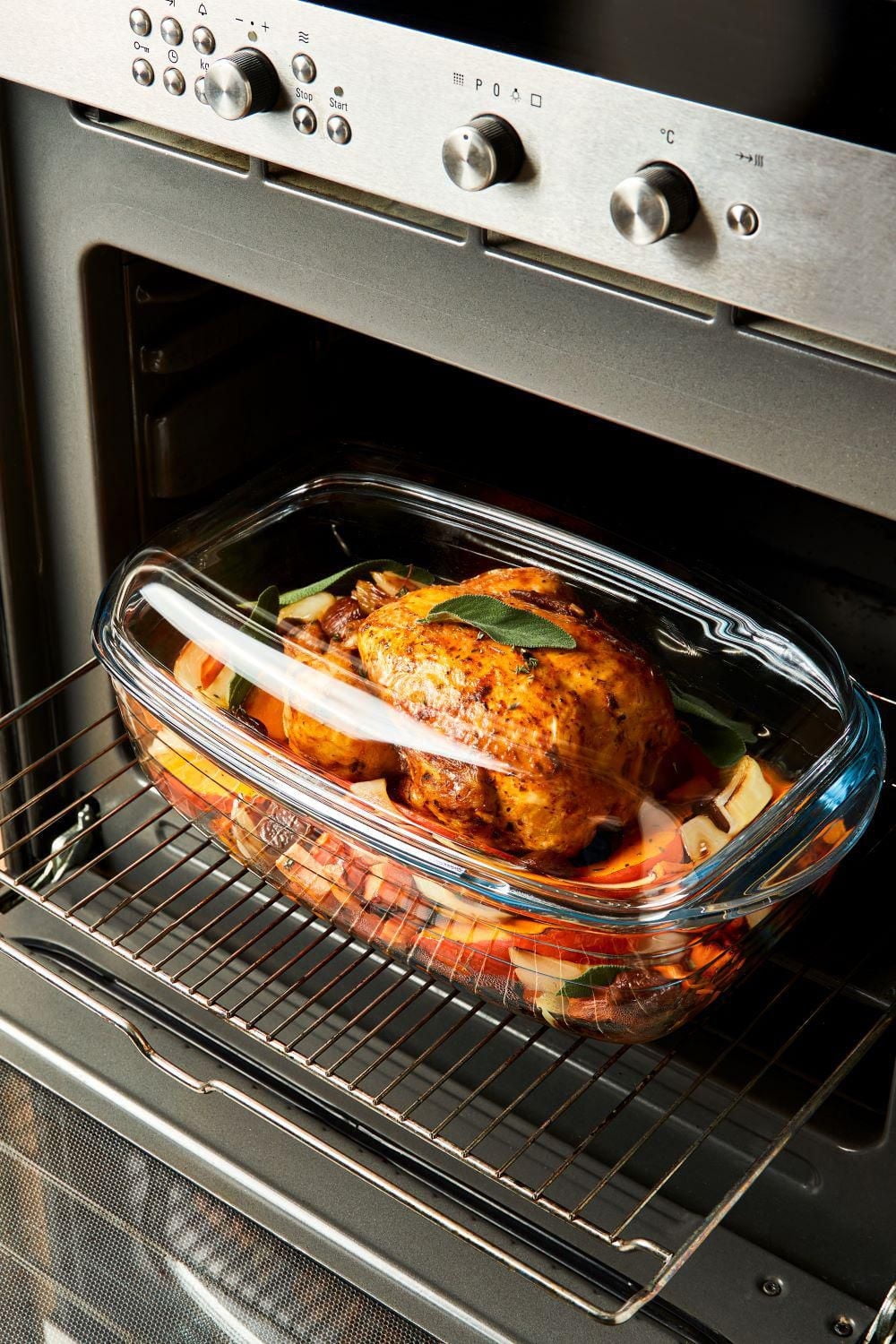 Duralex Ovenchef Reversible Casserole 35 x 22cm 6.7L 2 pieces