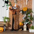 thumbnail image 5 of 5.4FT Halloween Animatronics Scary Clown, Animated Halloween Decoration, Evil Clown Scary for Halloween Decorations Outdoor Indoor, 5 of 7