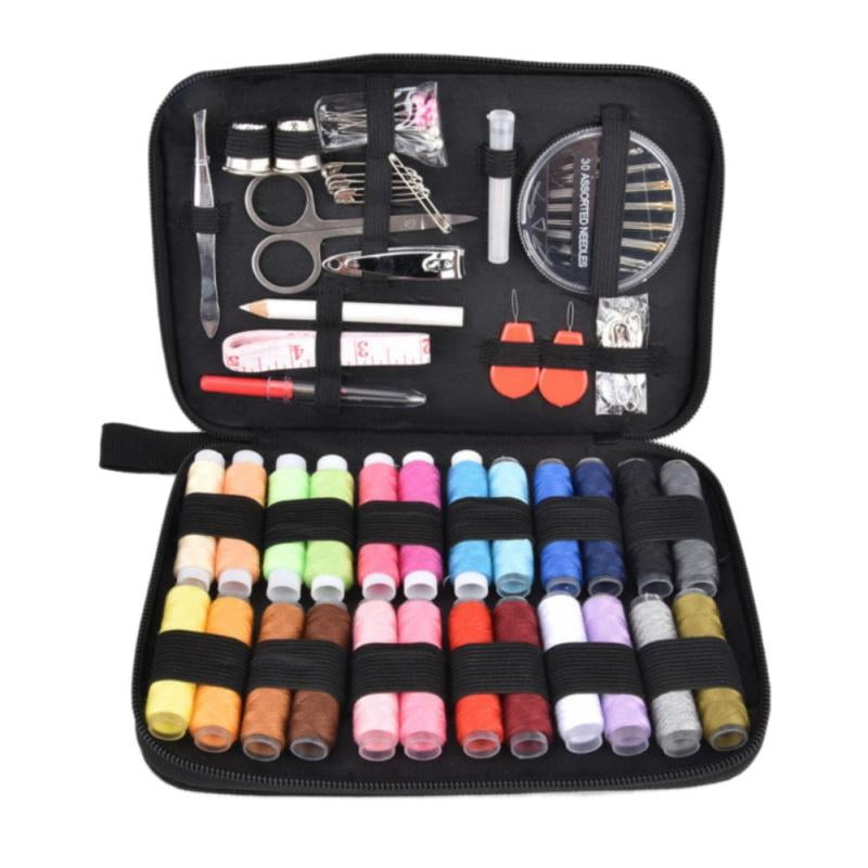 Altsales Multi-functional Sewing Kit Essential Travel Sewing Needle Box Emergency Carrying Zippered Case for DIY, Beginners, Emergency, Kids, Summer Campers, Travel and Home
