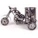 thumbnail image 1 of Accesorios creativos de almacenamiento de escritorio de oficina, Harley The Motorcycle Loves Metal Pencil Pen Holder Black, Idea de regalo muy genial Ofspeizc CZBG-XM89, 1 of 7