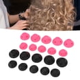 thumbnail image 3 of Juego de Rodillos para el Cabello de Silicona, Rizador de Cabello de Champiñones de 20 piezas, Diferentes Tamamosos, Evitan Daños al Calor para el Uso, 3 of 7