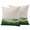 Green Beige, variant on Grey Ombre Outdoor Pillow Covers 20x12 Set of 2, Waterproof Patio Throw Pillowcase Protectors, Summer Minimalist Ocean Waves Lumbar Decorative Pillow Shams Cushion Covers for Seat Bed Couch Sofa