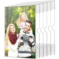 thumbnail image 2 of Pcapzz - 6 marcos de fotos acrílicos de 10 x 15 cm, transparentes, autoadhesivos, sin marco, multiusos, para colgar en puertas, madera, vidrio y paredes., 2 of 8