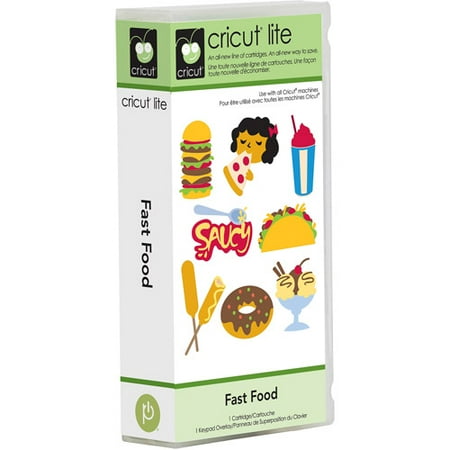 Cricut Lite Fast Food Cartridge