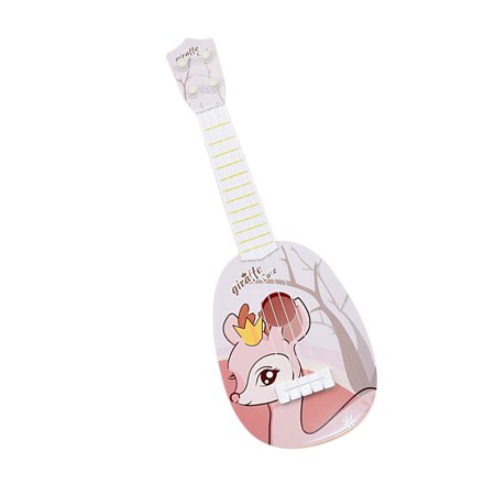 Children Cartoon Ukulele 4\-string Guitar Kids Early Educational Music Instrument 6