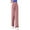 Pink, variant on Annhoo Women' Ice Silk Pants High Waist Elastic Drawstring Casual Loose Pants Casual Comfy Straight Leg Outdoor Trousers