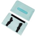 thumbnail image 2 of Portarrollos de pañuelos de cuero Organizador de reposacabezas con correa ajustable para vehículos Bolsa de almacenamiento para el asiento trasero de 9 "x5" (negro/verde)", 2 of 4