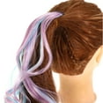thumbnail image 4 of MasteelfCA 18 Pcs Extensions de Cheveux Pièces à Clip Perruque Pièces de Cheveux Colorées pour Femmes, 4 of 8