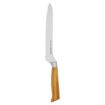 Messermeister Oliva Elite Professional 9 Inch Scalloped Edge Offset Bread Knife