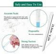 thumbnail image 5 of 10/100/300pcs 0.1oz Plastic Pipettes Disposable Eye Dropper Pipettes, Premium Graduated Pipettes Essential Oil Transfer For Makeup Tool, Science Class Crafting, DIY, 5 of 5