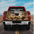 thumbnail image 2 of Lotusprinthandmade Hunting Deer Turkey Forest Graphic Tailgate Wrap 2 Sizes (26"x66"), 2 of 5