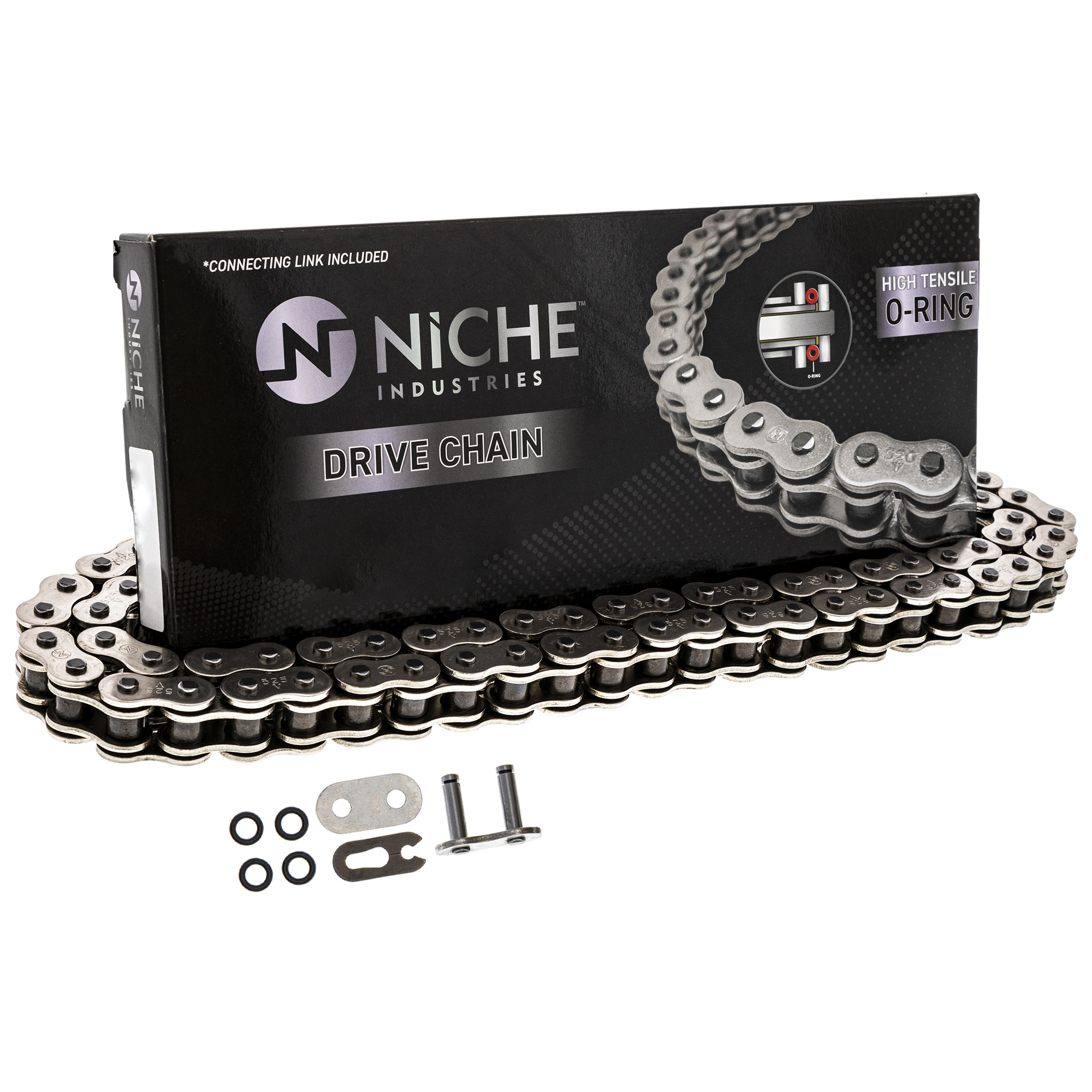 Niche 530 Drive Chain 106 Links O-Ring With Master Link for