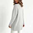 thumbnail image 6 of Cardigan for Women 2026 Plus Size Knit Sweater Casual Open Front Long Sleeve Cardigans Jacket Comfortable Everyday Outerwear with Pockets, 6 of 9