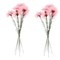 thumbnail image 4 of Raindrops  Set of 2 Floral Arrangements Artificial Small Carnation, 4 of 8