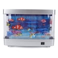 thumbnail image 1 of Lámpara de Escrito de Peces Artificiales, Acuario Artificial Nocturno Luz Decorativa Realista Para Oficina, 1 of 7
