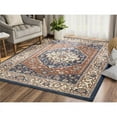 thumbnail image 2 of Abani Mesa 4'W x 6'D MES160A Vintage Navy Blue Orange Area Rug, 2 of 7