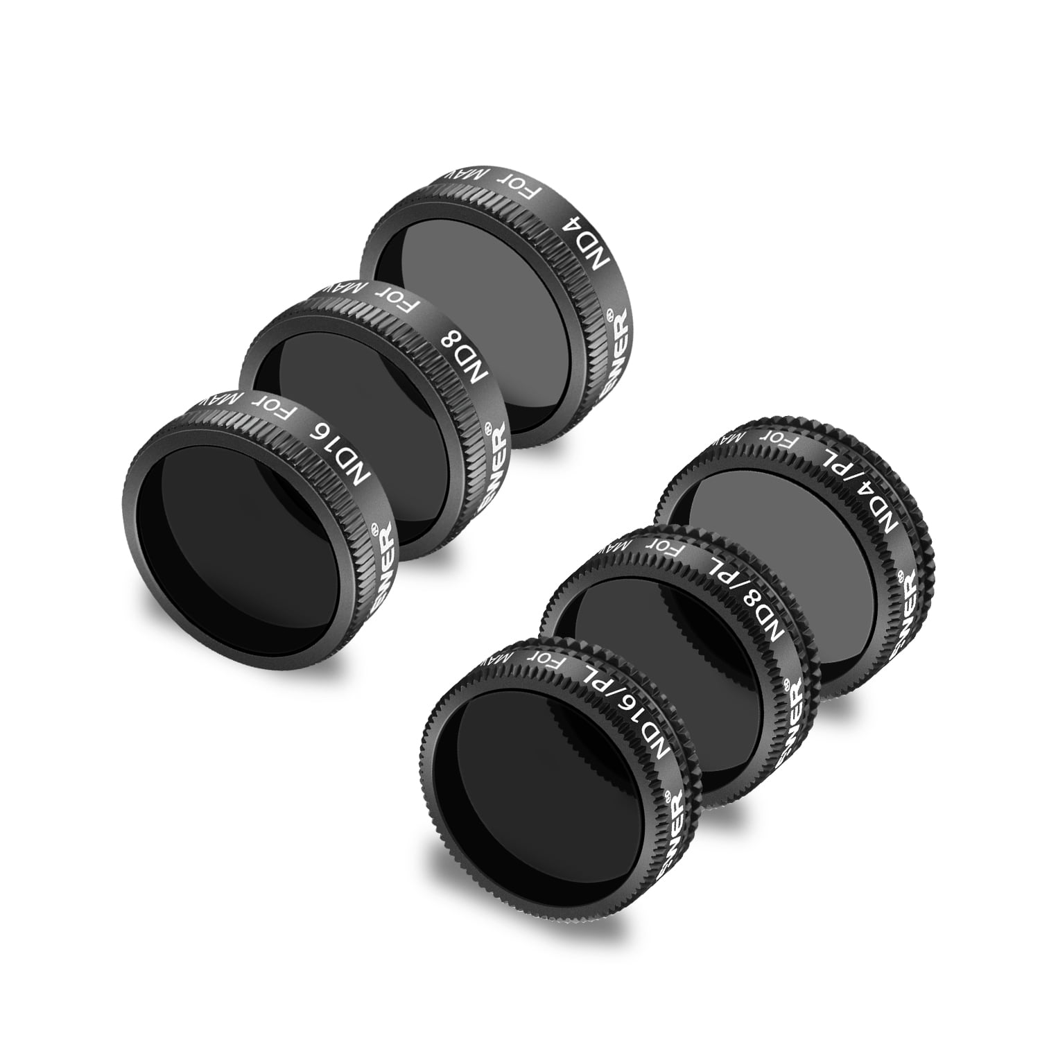ND8 ND4/PL Black ND16 ND8/PL Made of Multi Coated Waterproof Aluminum Alloy Frame Optical Glass ND16/PL Neewer 6 Pieces Pro Lens Filter Kit for DJI Mavic Air Drone Quadcopter Includes: ND4 
