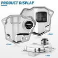 thumbnail image 3 of KALLORY Transmission Oil Filters Automatic Transmission Filter Kit with Aluminum Alloy for Car Owners 1 Set, 3 of 7