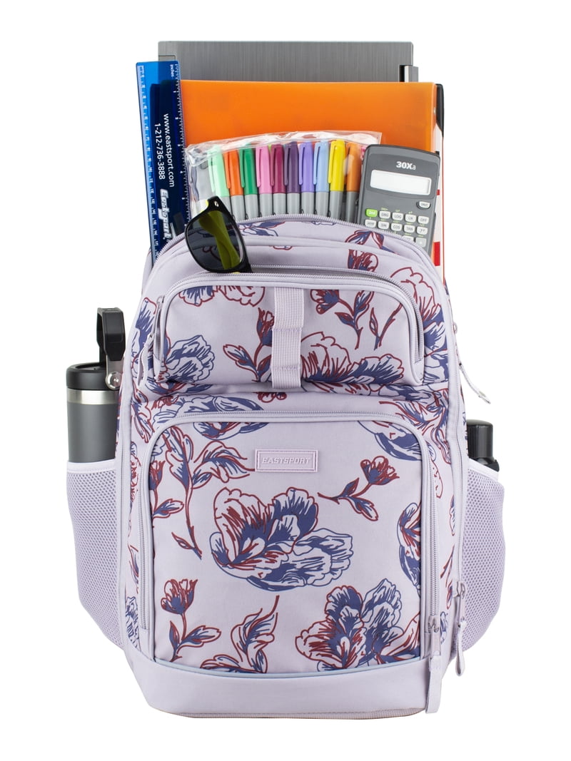 Unisex Pro Expandable Recycled Backpack Mission Floral Beach Summer Backpack Eastsport Unisex Expandable Team Recycled Backpack, Mission  main image 3