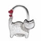 thumbnail image 1 of Guardurnaity Dibujos animados de doble forma de corazones de aleación de diamantes de imitación bolsa de cuero gancho para suministros de oficina en casa Ropa, zapatos y accesorios Miscelánea cinco Guardurnaity PS15554-05, 1 of 6