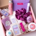 thumbnail image 1 of Party spa para ni&ntilde;as, Kit de spa para ni&ntilde;as, jelly pedi, bombas de ba&ntilde;o, sales minerales, mascarilla facial de avena., 1 of 9