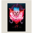 thumbnail image 2 of It Chapter 2 Pennywise Glow Fan Poster Adult Sand Long Sleeve Hoodie-3XL, 2 of 3