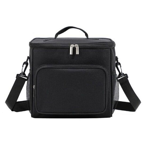 Bolsa térmica gruesa de tela Oxford de un solo hombro, portátil, de gran capacidad, transfronteriza, para estudiante
