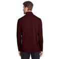 thumbnail image 2 of North End NE400 Men's JAQ Snap-Up Stretch Performance Pullover-Burgundy-M, 2 of 3