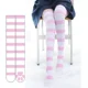 thumbnail image 1 of Calcetas Largas Mujer Rayadas Moda Japonesa Over Knee, 1 of 1