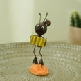 thumbnail image 3 of Resin Figurine Decorative Delicate Durable Playing Guitar Ant Decor, 3 of 5