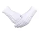 thumbnail image 1 of Guantes Blancos Algodón 10pz Para Escolta, Mesero, Chambelan, 1 of 6