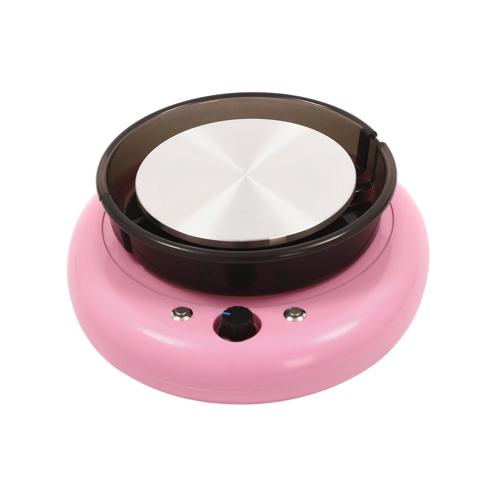 Portable 60W Mini Pottery Wheel Kit Adjustable Speed Mini Ceramic Wheel Machine Electric Ceramic Machine with 6 Inch Pottery Wheel for Kids Teens Adults Beginners Home DIY