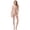 Coffee, variant on Lady Glossy Bodystocking Stretchy Full Bodysuit Long Sleeve Jumpsuit with Zipper Shiny Smooth Leotard Catsuit for Dance Practice Club Pole Dance