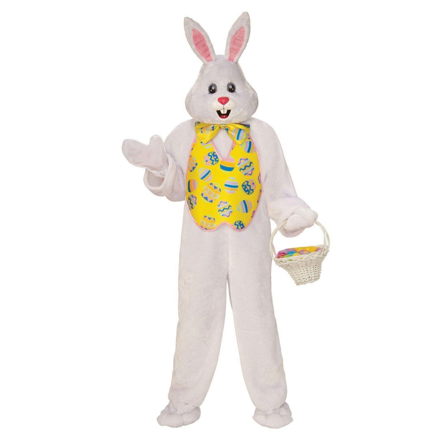 Rubies Easter Bunny Mascot Costume for Adults, Unisex One Size Fits Most