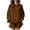 C-Brown116, variant on DHFJKG 2 Piece Outfits For Women Summer Shorts Set Ruffle Long Sleeve Loose Fit Solid Color T Shirt And Shorts Matching Sets Versatile Outfit