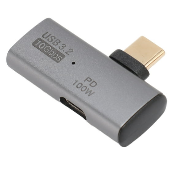 2 in 1 USB C To USB 3.2 Adapter, 10Gpbs Transfer Type C To USB 3.2 Female Adapter Practical for Tablet