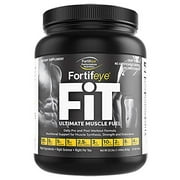 Fortifeye Vitamins FiT Pre or Post Workout, Easy Mix Powder, No Artificial Flavors or Sweeteners, L Glutamine, Creatine, BCAAs, 23.2 oz, Fruit Punch