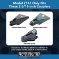 thumbnail image 2 of Proven Industries Model 2516 Trailer Lock, Fits 2 5/16-Inch Couplers, Made in the USA, (Blue), 2 of 3