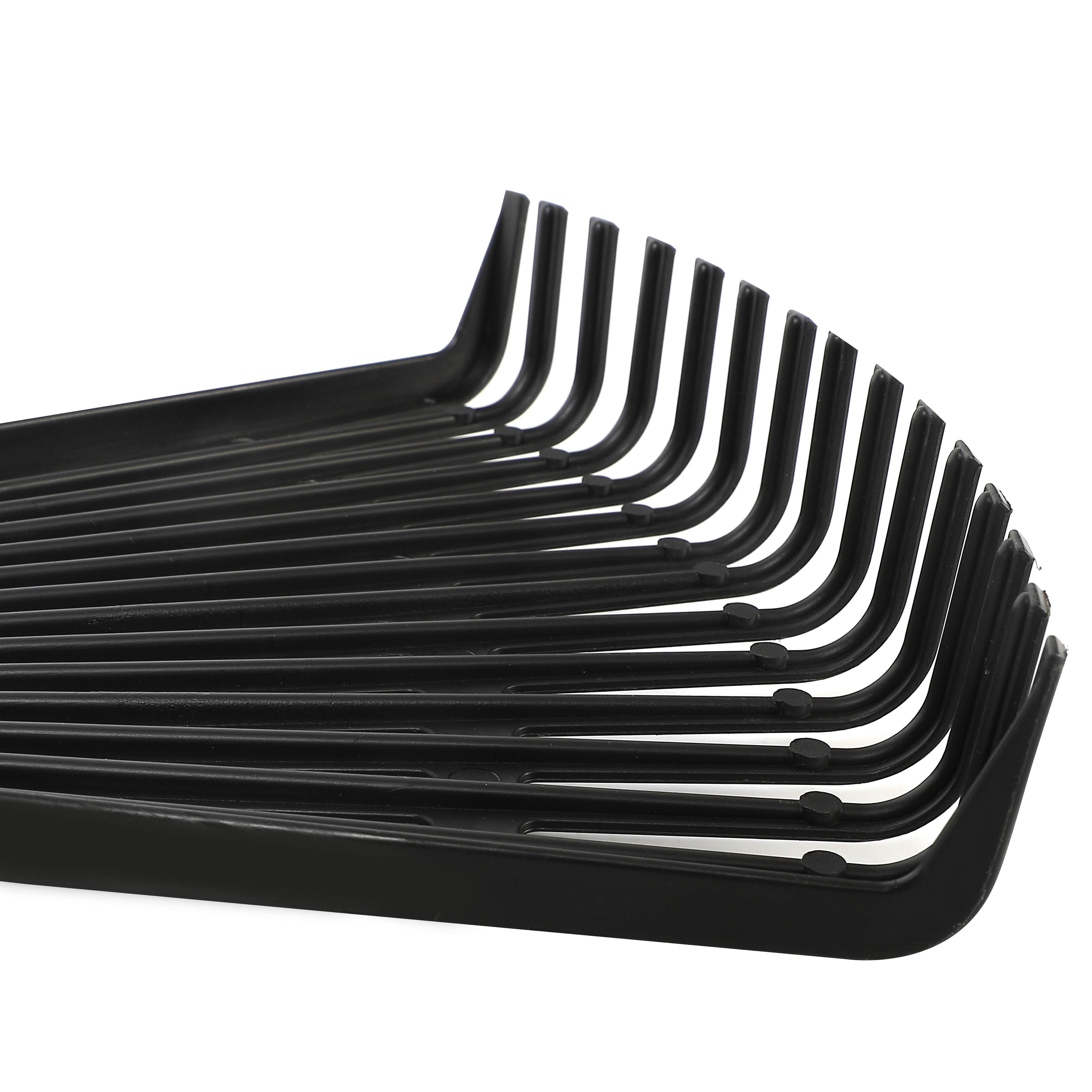 Expert Gardener 8-inch Wood and Poly Shrub Leaf Rake