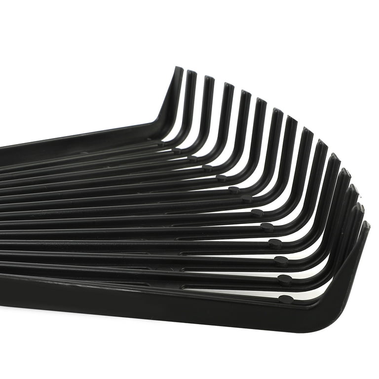 Expert Gardener 8-inch Wood and Poly Leaf Rake with Ergonomic