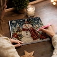 thumbnail image 4 of Christmas Diamond Art Kits for Adults Snowman Full Drill 5D Painting Christmas Wall Art Home Decor Diy Craft, 4 of 4