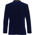 thumbnail image 2 of Men's Premium Slim Fit Shawl Lapel Velvet Jacket-Many Colors, 2 of 4