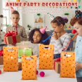 thumbnail image 4 of Estbridge 50 Pcs Sacs Cadeaux de Fête Anime Étoiles Jaunes et Rouges Thème Anime Sacs à Friandises Emballage de Bonbons Dessin Animé avec Poignée pour Fournitures d'Anniversaire, 4 of 6