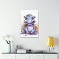 thumbnail image 4 of Watercolor Hippo Painting 2 - Nursery Collection - Bedtime Stories, 4 of 7