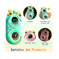 thumbnail image 4 of Radios Walkie Talkies Para Niños Carga Usb Y Brújula 2 piezas Lab.G Rosa, Azul, 4 of 5