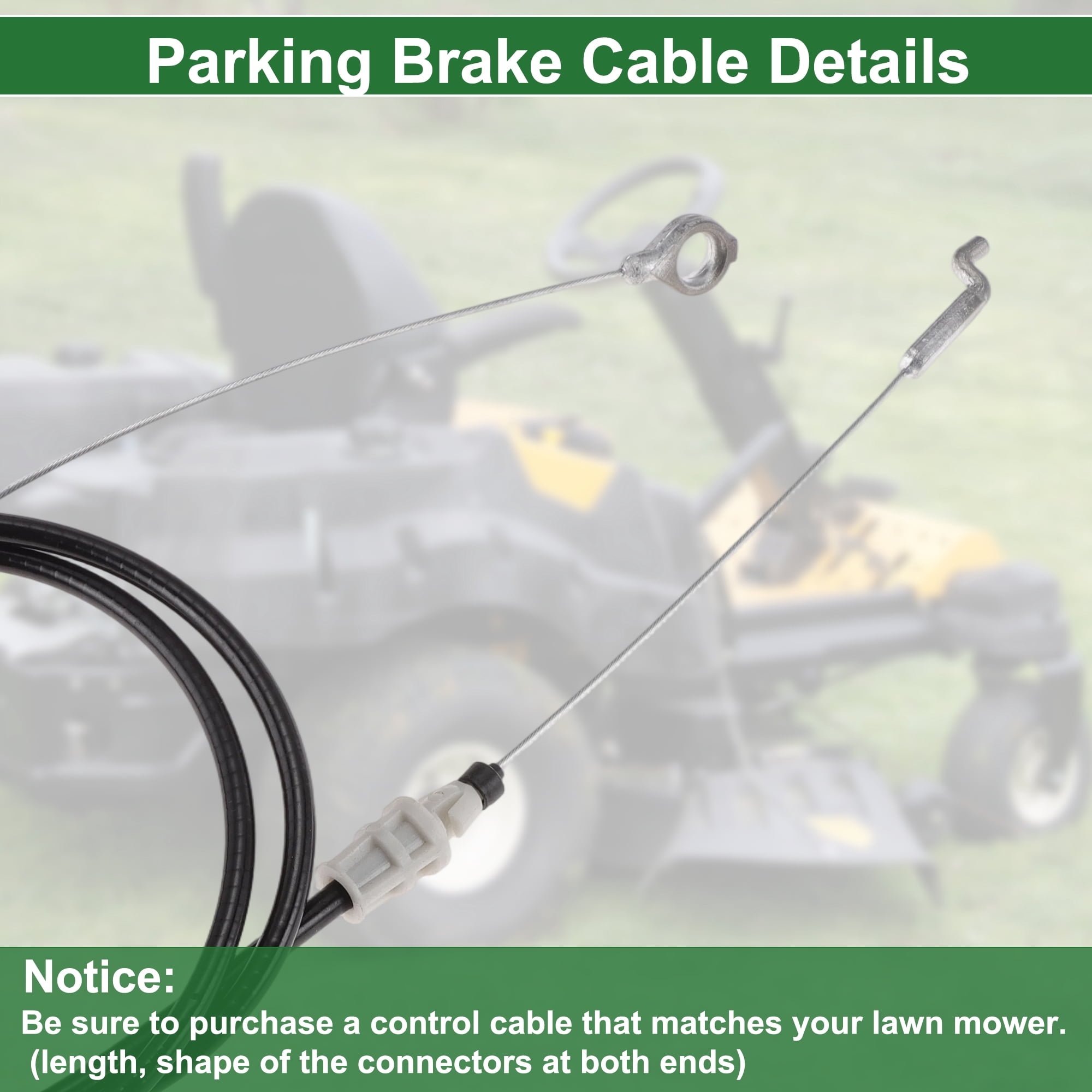Unique Bargains Brake Cable for Cub Cadet and for Troy-Bilt Lawn Mowers 57 Inch