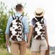 thumbnail image 4 of Disketp Brown Cow Mochila de Lona Estampada, Mochila Escolar de Viaje Ligera para Estudiantes y Portátil-Medium, 4 of 5